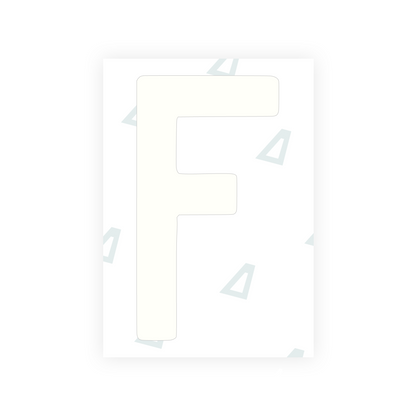 Alite Nanofilm for AUS (New South Wales) license plates - Symbol "F" - Alite