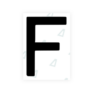 Alite Nanofilm for Poland license plates - Symbol "F" - Alite