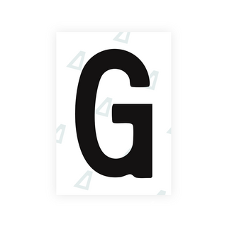 Alite Nanofilm for Chile 2007 license plates - Symbol "G" - Alite