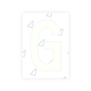 Alite Nanofilm for Chile 2007 license plates - Symbol "G" - Alite