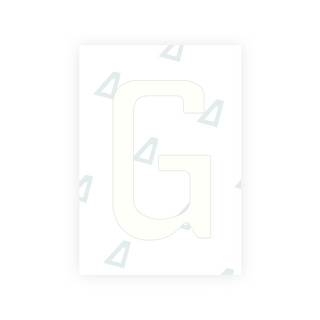 Alite Nanofilm for Chile 2014 license plates - Symbol "G" - Alite