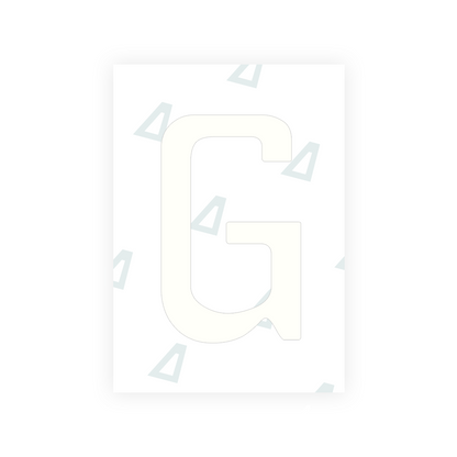 Alite Nanofilm for Chile 2014 license plates - Symbol "G" - Alite
