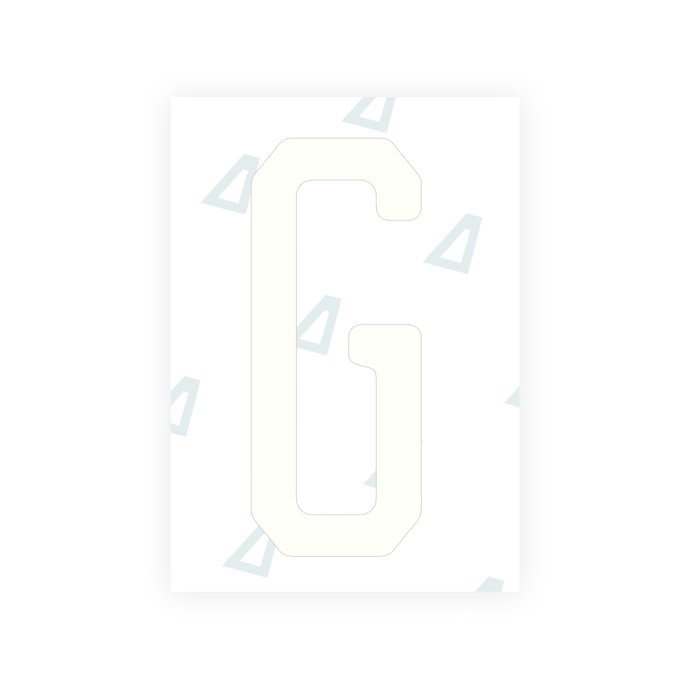 Alite Nanofilm for US (Florida 2019) license plates - Symbol "G" - Alite