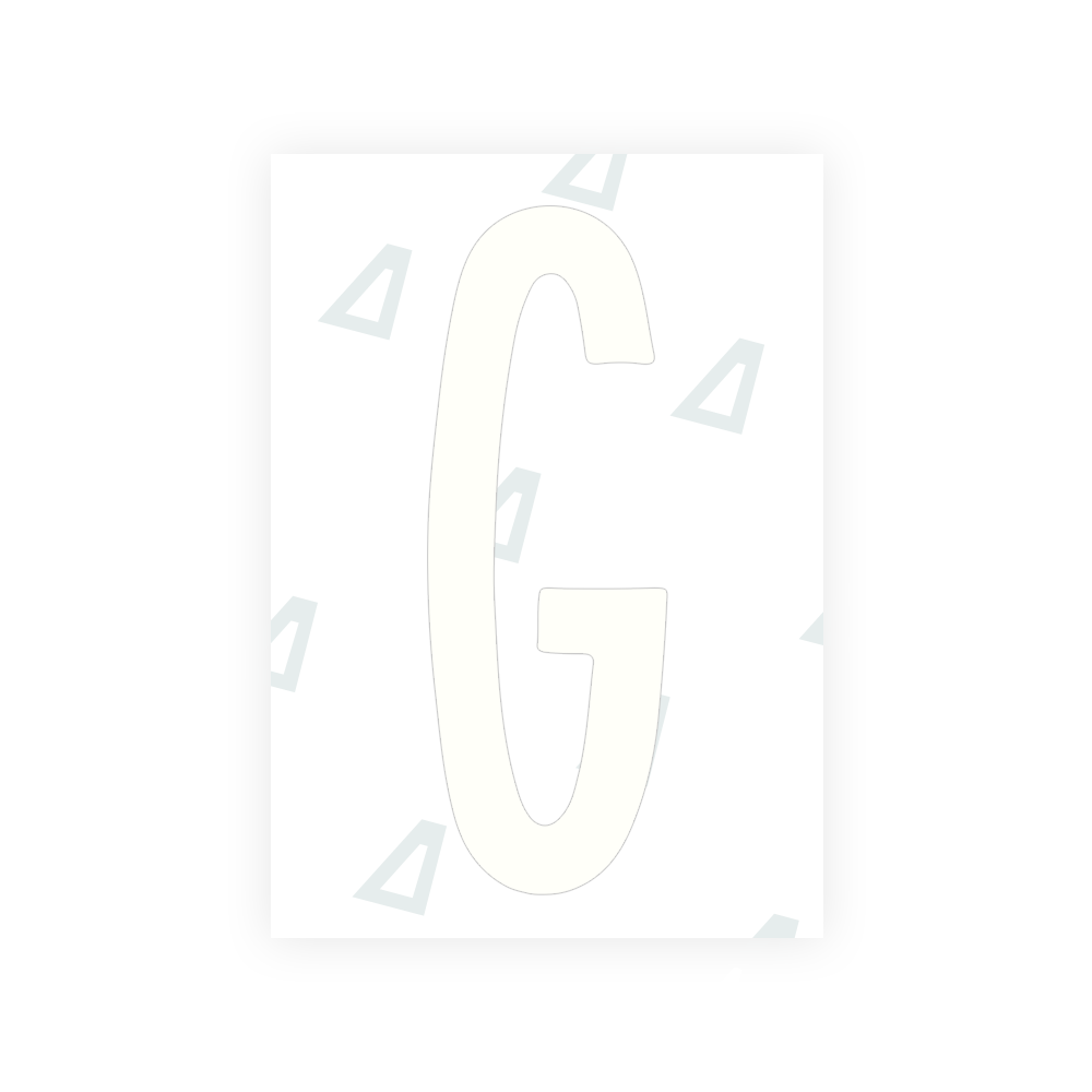 Alite Nanofilm for US (New York 2020 - Flat) license plates - Symbol "G" - Alite