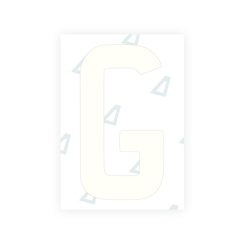 Alite Nanofilm for AUS (New South Wales) license plates - Symbol "G" - Alite