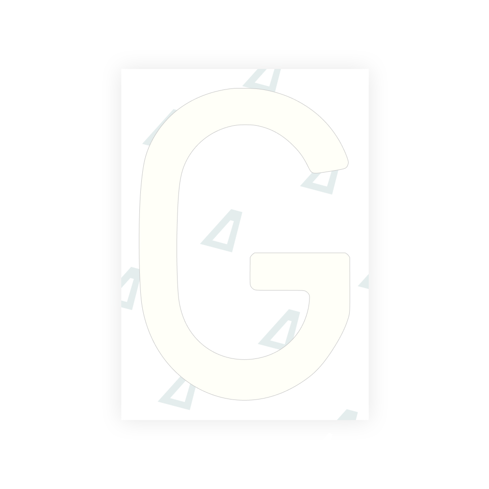 Alite Nanofilm for Poland license plates - Symbol "G" - Alite