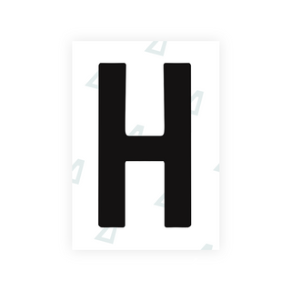 Alite Nanofilm for Chile 2007 license plates - Symbol "H" - Alite