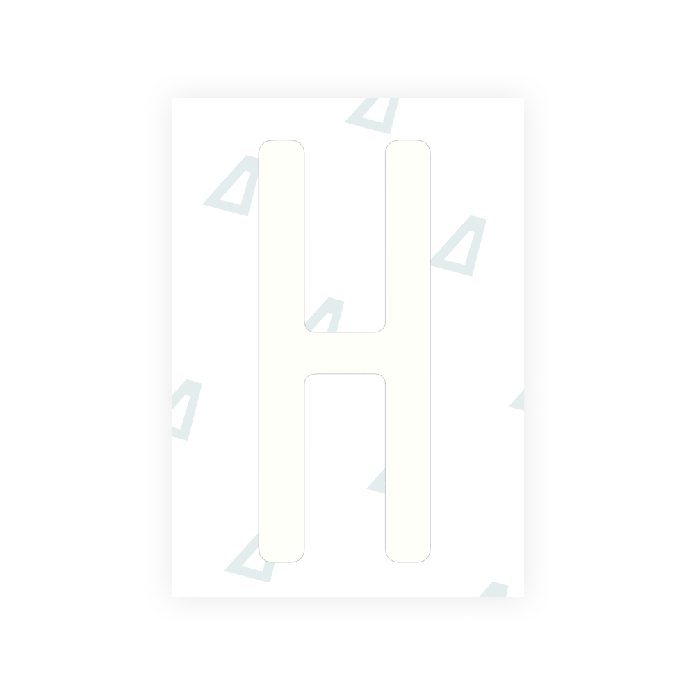 Alite Nanofilm for US (Florida 2019) license plates - Symbol "H" - Alite
