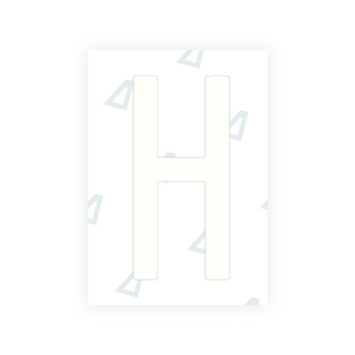 Alite Nanofilm for US (Arkansas) license plates - Symbol "H" - Alite