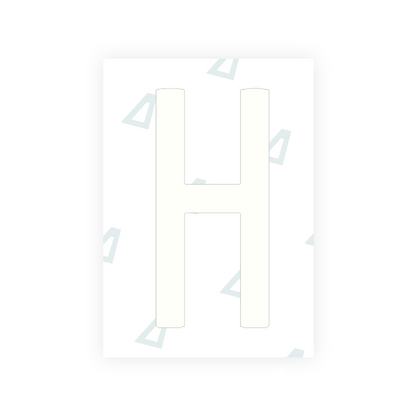 Alite Nanofilm for US (Arkansas) license plates - Symbol "H" - Alite
