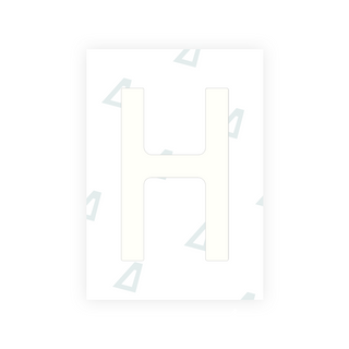 Alite Nanofilm for Chile 2014 license plates - Symbol "H" - Alite