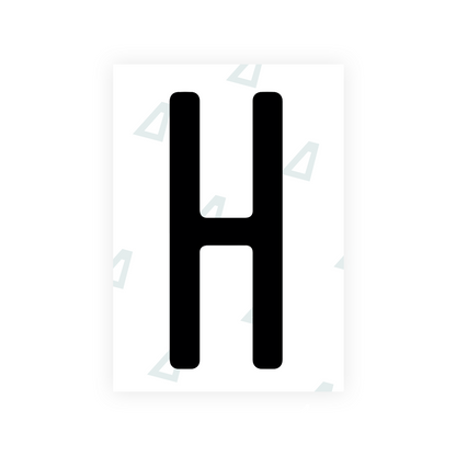 Alite Nanofilm for US (Florida 2019) license plates - Symbol "H" - Alite