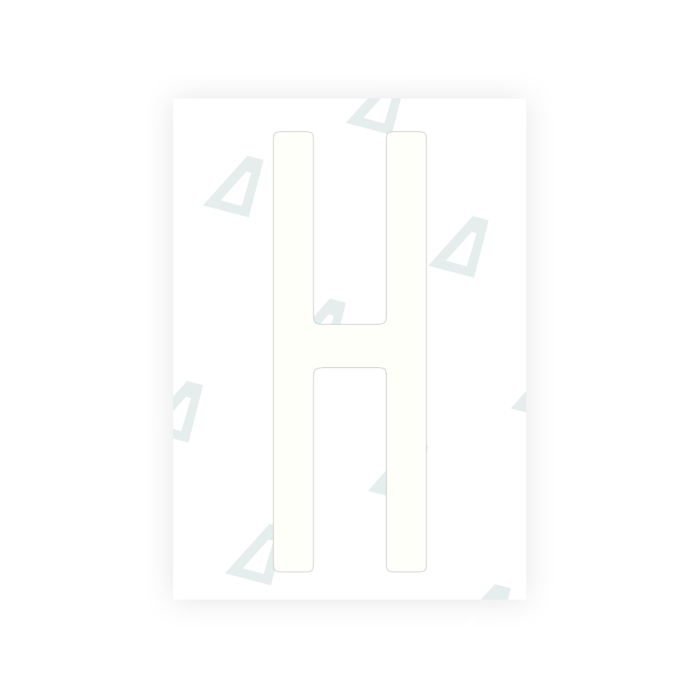 Alite Nanofilm for US (New York 2020 - Flat) license plates - Symbol "H" - Alite