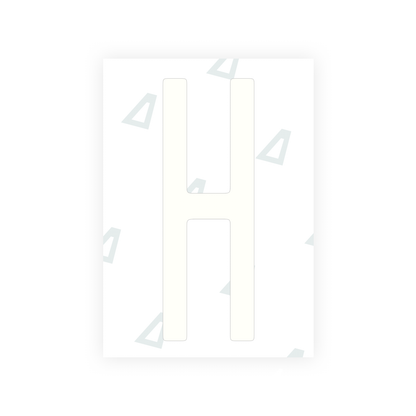 Alite Nanofilm for US (New York 2020 - Flat) license plates - Symbol "H" - Alite