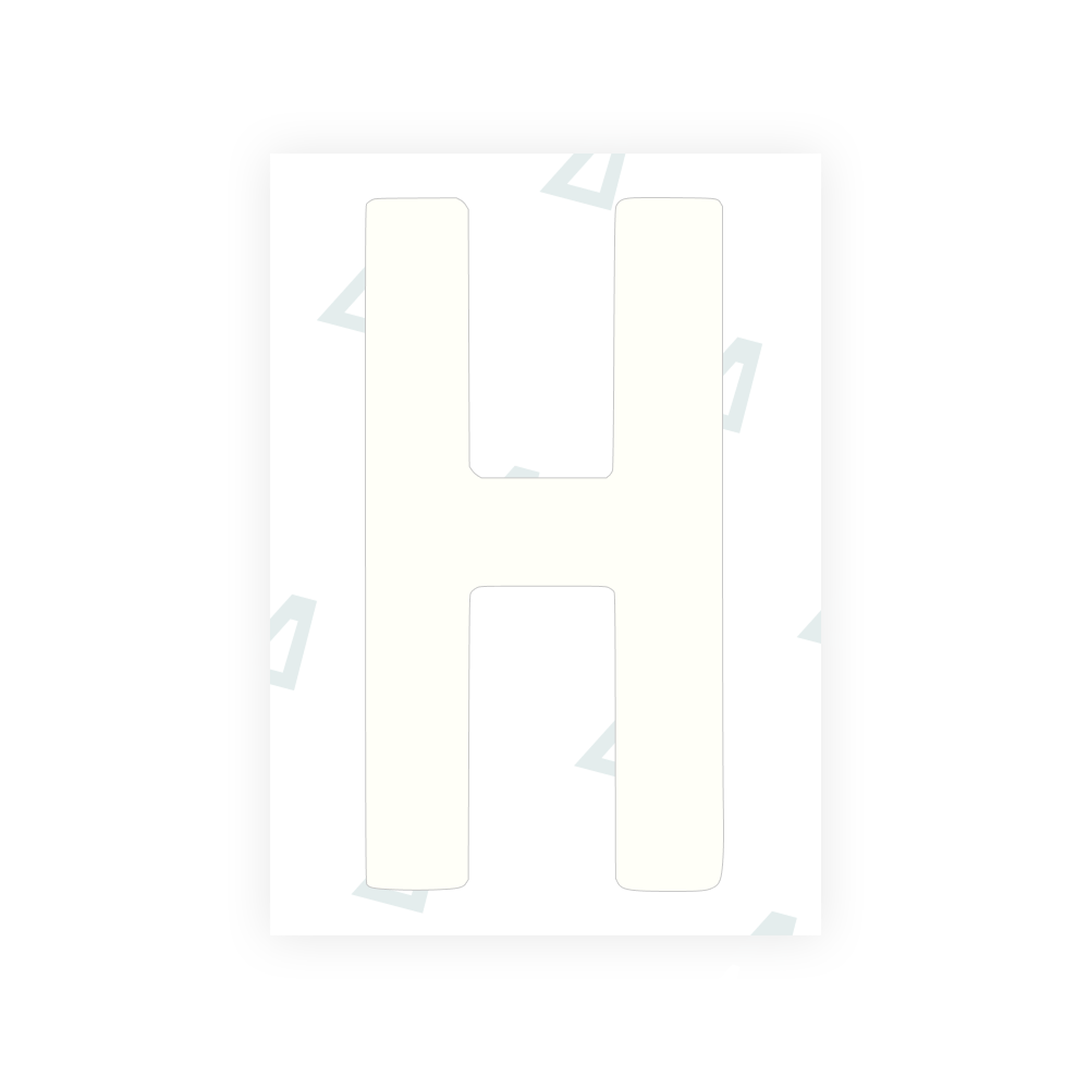 Alite Nanofilm for AUS (New South Wales) license plates - Symbol "H" - Alite
