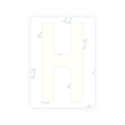 Alite Nanofilm for AUS (New South Wales) license plates - Symbol "H" - Alite