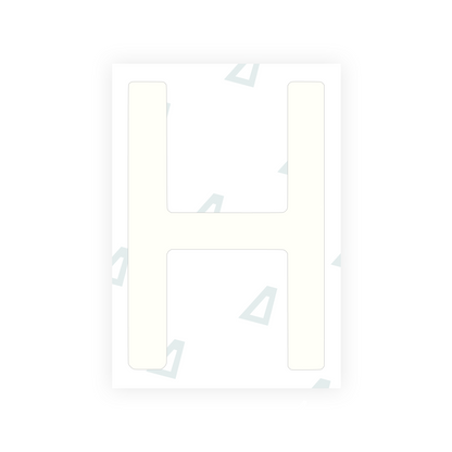 Alite Nanofilm for Poland license plates - Symbol "H" - Alite