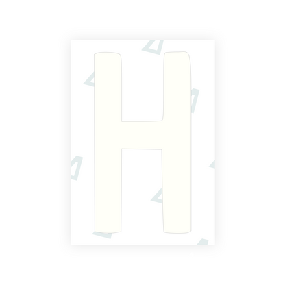 Alite Nanofilm for AUS (Queensland) license plates - Symbol "H" - Alite