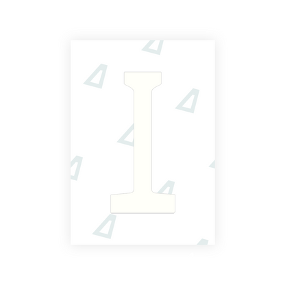 Alite Nanofilm for Chile 2014 license plates - Symbol "I" - Alite