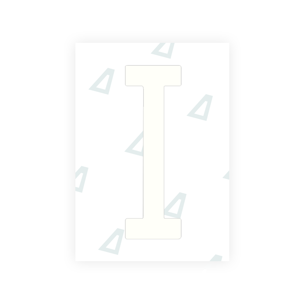 Alite Nanofilm for US (Arkansas) license plates - Symbol "I" - Alite