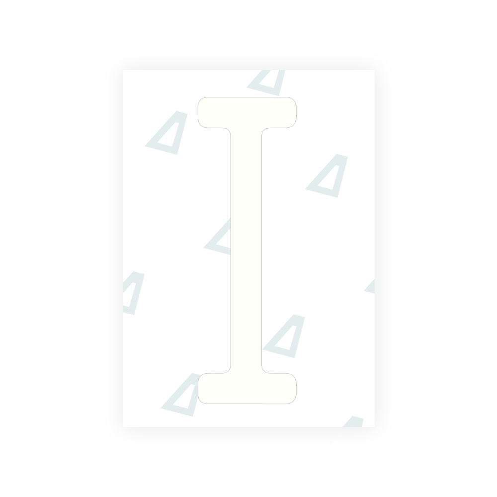 Alite Nanofilm for US (Florida 2019) license plates - Symbol "I" - Alite