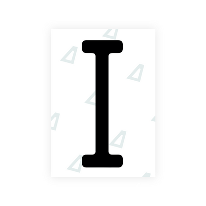 Alite Nanofilm for US (Florida 2019) license plates - Symbol "I" - Alite