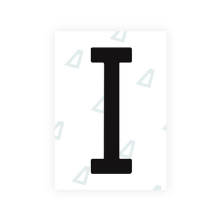 Alite Nanofilm for US (Arkansas) license plates - Symbol "I" - Alite