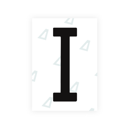 Alite Nanofilm for US (Arkansas) license plates - Symbol "I" - Alite