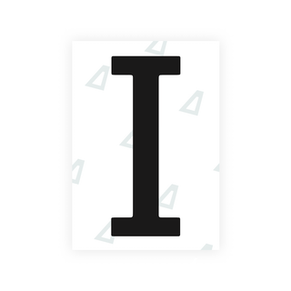 Alite Nanofilm for US (Texas) license plates - Symbol "I" v² - Alite