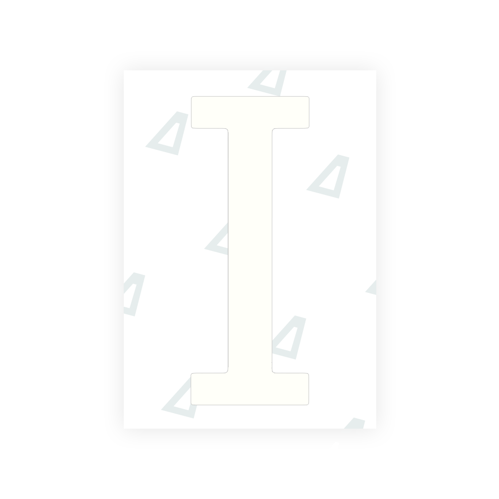 Alite Nanofilm for US (Texas) license plates - Symbol "I" v² - Alite