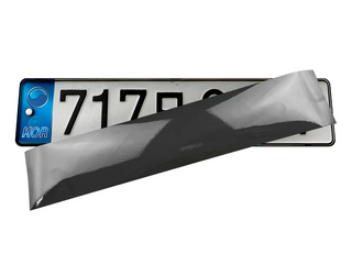 Alite Nanofilm - ナンバープレート1枚用（EUおよび英国版）