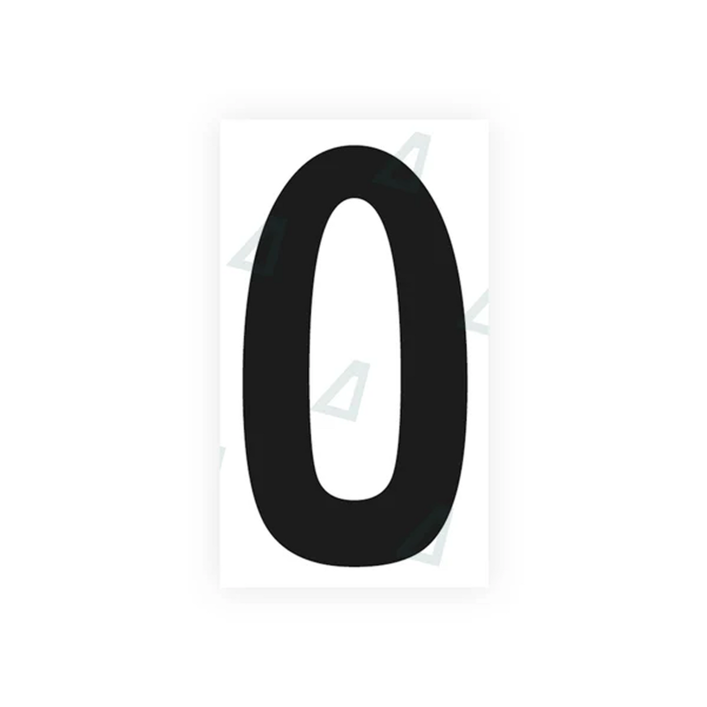 Alite Nanofilm for Paraguay license plates - Symbol "O"