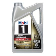 Mobil 1 Extended Performance High Mileage 0W-20 Full Synthetic Motor Oil