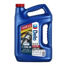 Delo 400 XLE 15w-40 Synthetic Blend Heavy Duty Diesel Motor Oil