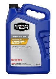 Super Tech Concentrate Extended Life Antifreeze and Coolant 5 Year 150,000 Miles for All Vehicles 1 Gallon