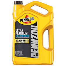 Pennzoil Ultra Platinum Full Synthetic 0W-20 Motor Oil