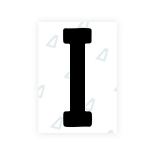 Alite Nanofilm for AUS (Queensland) license plates - Symbol "I" - Alite