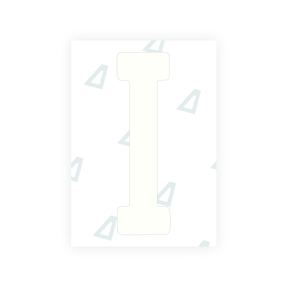 Alite Nanofilm for AUS (Queensland) license plates - Symbol "I" - Alite