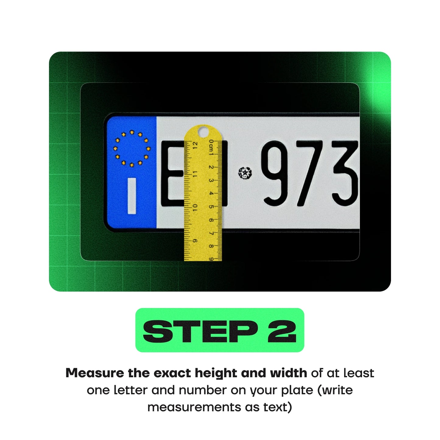 Alite Nanofilm - Custom antiradar stickers for Italy front license plates