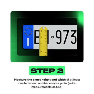 Alite Nanofilm - Custom antiradar stickers for Italy front license plates