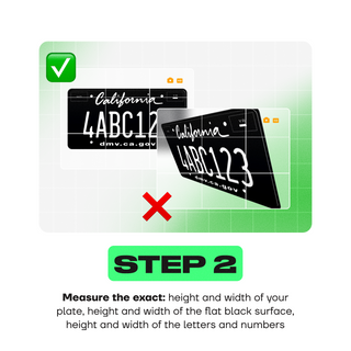 Alite Nanofilm – Custom Moto Anti Radar Stickers for Black License Plates