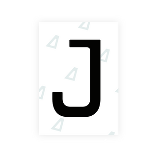 Alite Nanofilm for Chile 2014 license plates - Symbol "J" - Alite