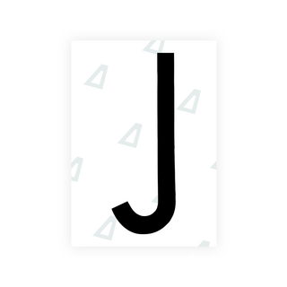 Alite Nanofilm for US (New York 2020 - Flat) license plates - Symbol "J" - Alite