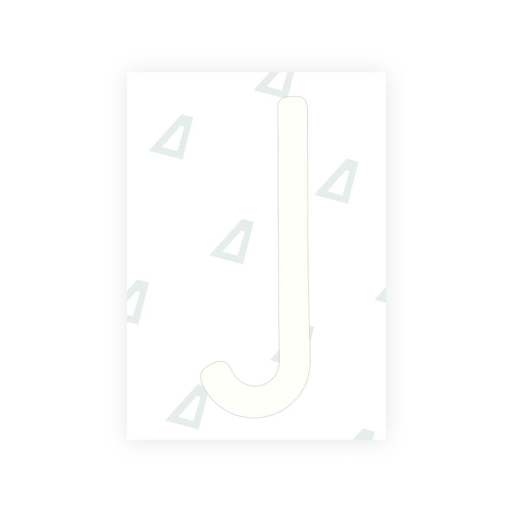 Alite Nanofilm for US (New York 2020) license plates - Symbol "J" - Alite