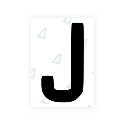 Alite Nanofilm for AUS (Queensland) license plates - Symbol "J" - Alite