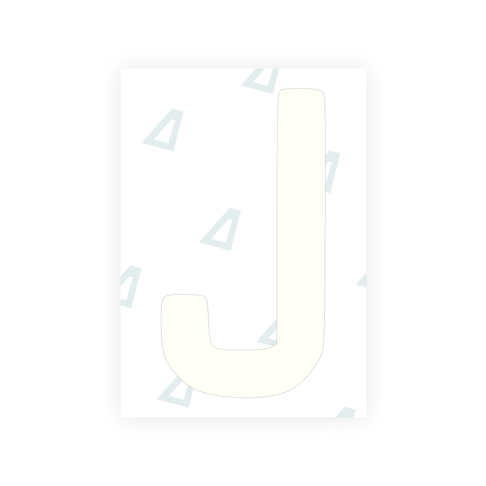 Alite Nanofilm for AUS (Queensland) license plates - Symbol "J" - Alite