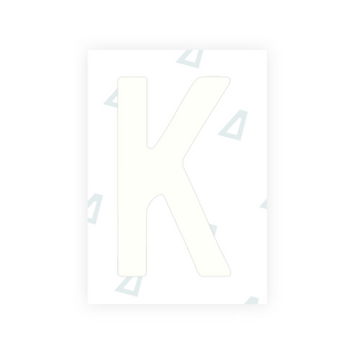 Alite Nanofilm for Chile 2007 license plates - Symbol "K" - Alite