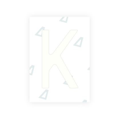 Alite Nanofilm for Chile 2014 license plates - Symbol "K" - Alite