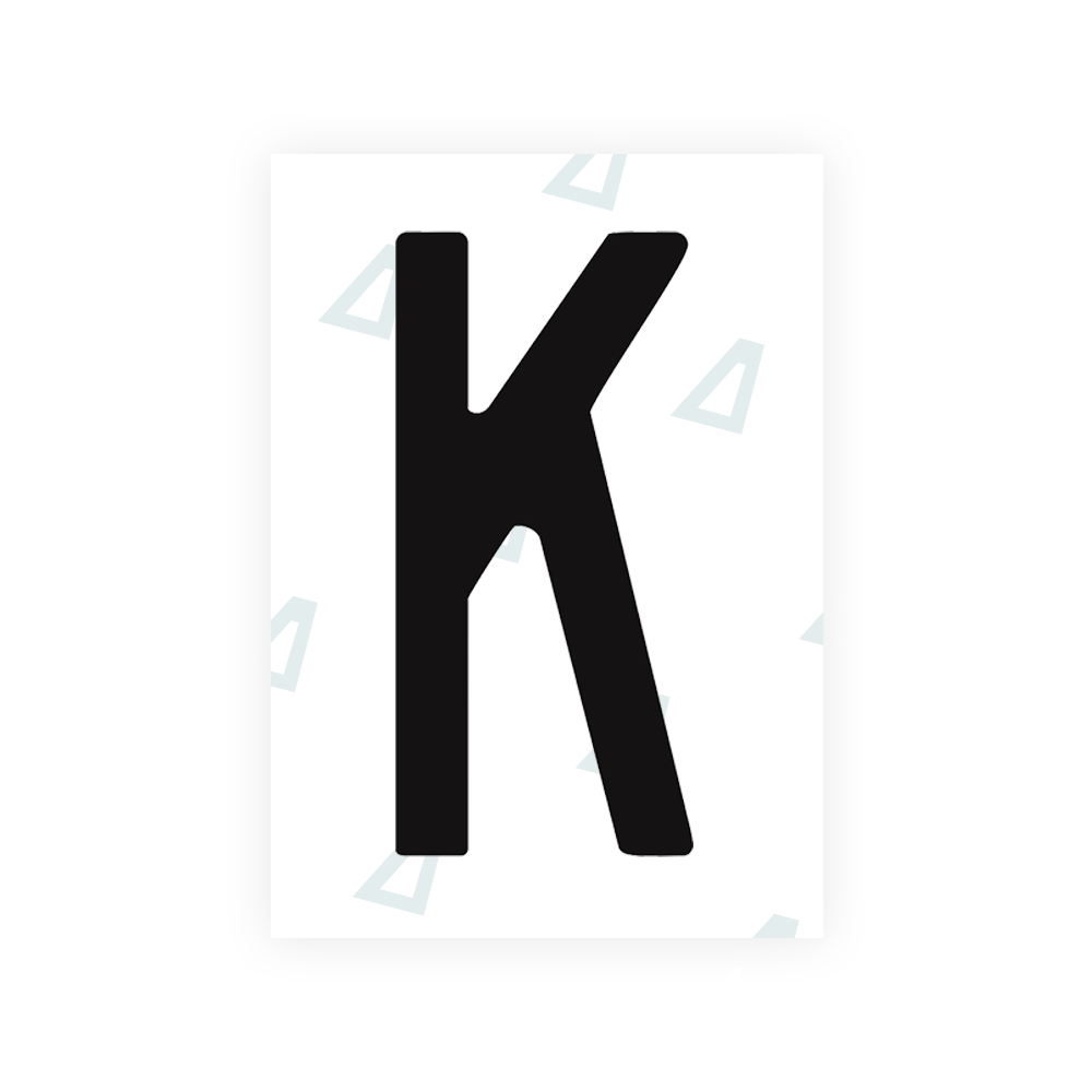Alite Nanofilm for US (Arkansas) license plates - Symbol "K" - Alite
