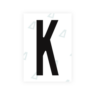 Alite Nanofilm for US (Arizona 2008) license plates - Symbol "K" - Alite